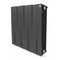 Радиатор биметаллический секционный Royal Thermo PianoForte Noir Sable 500 - 8 секции (RTPFNS50008)